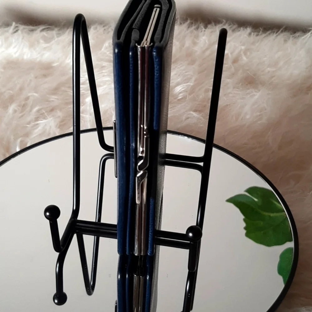 Dior Gamaguchi Logo Plate Purse in EUC